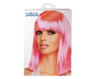Opakowanie Peruka neonowy różowy