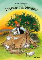 Pettson na biwaku. Pettson i Findus. Autor: Sven Nordqvist. SmakLiter.pl Okładka książki Pettson na biwaku. Pettson i Findus