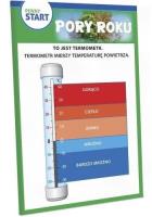 Pewny start.Karta demonstracyjna Pory roku. Autor: Opracowanie zbiorowe. SmakLiter.pl Okładka książki Pewny start.Karta demonstracyjna Pory roku
