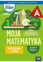 Pewny start. Moja matematyka Wiosna lato KP poz.A. Autor: Kowalska Bożena, Krasnodębska Joanna, Agnieszka Mokrzycka. SmakLiter.pl Okładka książki Pewny start. Moja matematyka Wiosna lato KP poz.A