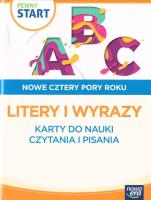 Okładka książki Pewny start. Nowe cztery pory roku Litery i wyrazy