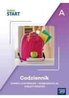 Pewny Start. Poziom A. Codziennik szkolny.... Autor: Joanna Hryń, Krystyna Rapiej, Gajda Robert. SmakLiter.pl Okładka książki Pewny Start. Poziom A. Codziennik szkolny...