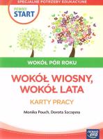 Pewny start. Wokół pór roku Wiosna lato KP. Autor: Monika Pouch, Szczęsna Dorota, Monika Ekert. SmakLiter.pl Okładka książki Pewny start. Wokół pór roku Wiosna lato KP