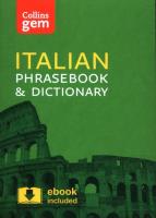 Opakowanie Phrasebook & Dict - Italian (