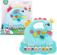 Pianinko dinozaur. Wydawca: Trifox. SmakLiter.pl Opakowanie Pianinko dinozaur