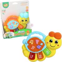 Pianinko muzyczne gąsiennica. Wydawca: Trifox. SmakLiter.pl Opakowanie Pianinko muzyczne gąsiennica