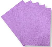 Opakowanie Pianka brokatowa lawendowa 21x29,7cm 5szt