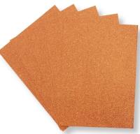 Opakowanie Pianka brokatowa pomarańczowa 21x29,7cm 5szt