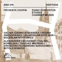 Piano Concertos, Etudes, Chamber Works 3CD. Autor: Chopin Fryderyk. SmakLiter.pl Okładka książki Piano Concertos, Etudes, Chamber Works 3CD