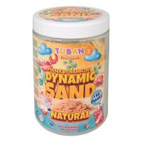 Piasek dynamiczny naturalny 1kg. Wydawca: Tuban. SmakLiter.pl Opakowanie Piasek dynamiczny naturalny 1kg