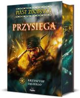 Piast Zdobywca Tom 1 Przysięga (barwione brzegi). Autor: Jagiełło Krzysztof. SmakLiter.pl Okładka książki Piast Zdobywca Tom 1 Przysięga (barwione brzegi)