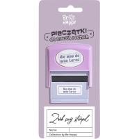 Opakowanie Pieczątka z napisem Nie mów do mnie teraz