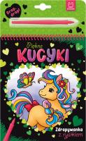 Piękne kucyki. Zdrapywanka z rysikiem. Autor: Podgórska Anna. SmakLiter.pl Okładka książki Piękne kucyki. Zdrapywanka z rysikiem