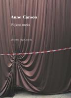 Piękno męża. Autor: Anne Carson. SmakLiter.pl Okładka książki Piękno męża