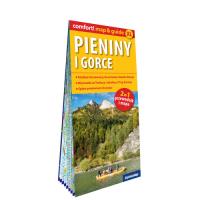Pieniny i Gorce laminowany map&guide 2w1: przewodnik i mapa. Autor: Flaczyńska Malwina, Flaczyński Artur. SmakLiter.pl Okładka książki Pieniny i Gorce laminowany map&guide 2w1: przewodnik i mapa