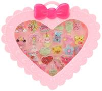 Opakowanie Pierścionki bajkowe w sercu 24szt