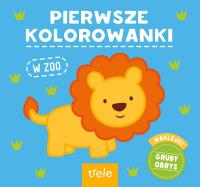 Okładka książki Pierwsze Kolorowanki W zoo