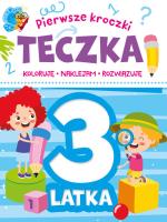 Okładka książki Pierwsze kroczki. Teczka 3-latka