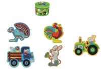 Pierwsze Puzzle Farma. Wydawca: Scratch. SmakLiter.pl Opakowanie Pierwsze Puzzle Farma