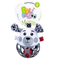 Pies piłka - grzechotka sensory. Wydawca: Balibazoo. SmakLiter.pl Opakowanie Pies piłka - grzechotka sensory