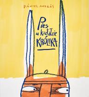 Pies w kształcie królika. Autor: Daniel Andras. SmakLiter.pl Okładka książki Pies w kształcie królika