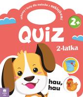 Okładka książki Piesek. Quiz 2 latka