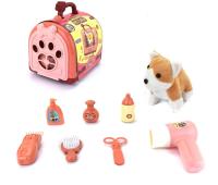 Opakowanie Piesek w kuferku z akcesoriami różowy