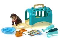 Opakowanie Piesek z klatką do przenoszenia z akcesoriami