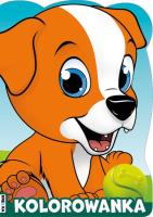 Okładka książki Piesek. Zwierzątka z wykrojnikiem