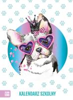 Okładka książki Pieski. Kalendarz szkolny