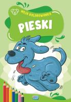 Pieski Moja kolorowanka 2 sztuki. Wydawca: Jako. SmakLiter.pl Opakowanie Pieski Moja kolorowanka 2 sztuki
