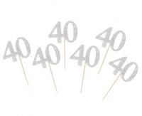 Opakowanie Piker B&C 40 srebrny 6szt.