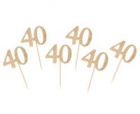 Opakowanie Piker B&C 40 złoty 6szt.