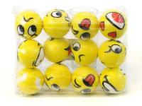 Opakowanie Piłeczka piankowa miękka buźki 6cm (12szt)