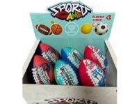 Piłeczka rugby 13cm mix. Wydawca: Czapska. SmakLiter.pl Opakowanie Piłeczka rugby 13cm mix