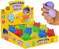 Opakowanie Piłka antystresowa jednorożec MIX