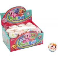 Opakowanie Piłka miękka piankowa zwierzęta morskie MIX