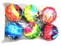 Piłka Owady 6 kolorów 15 cm. Wydawca: Czapska. SmakLiter.pl Opakowanie Piłka Owady 6 kolorów 15 cm