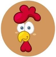 Opakowanie Piłka PVC 230MM - Kogucik