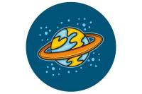 Opakowanie Piłka PVC 230MM - Kosmos