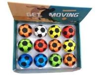 Opakowanie Piłka spiner footbal 7,6cm mix