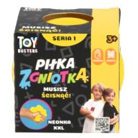 Piłka zgniotka Toy busters XXL żółta. Wydawca: BRANDED.ŚLIWIŃSKI. SmakLiter.pl Opakowanie Piłka zgniotka Toy busters XXL żółta
