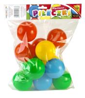 Piłki basenowe 7cm 12szt. Wydawca: Baczek. SmakLiter.pl Opakowanie Piłki basenowe 7cm 12szt