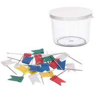 Opakowanie Pinezka flaga (50 sztuk)