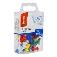 Opakowanie Pinezki do tablic beczułki 7mm 50szt MEMOBE