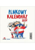 Pinkowy kalendarz 2024. Autor: Urszula Młodnicka, Agnieszka Waligóra. SmakLiter.pl Okładka książki Pinkowy kalendarz 2024