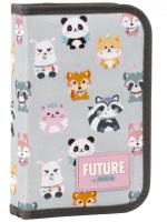 Piórnik 1-komorowy z wyposażeniem DF 27 Zwierzaki. Wydawca: Derform. SmakLiter.pl Opakowanie Piórnik 1-komorowy z wyposażeniem DF 27 Zwierzaki