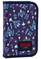 Piórnik 1-komorowy z wyposażeniem DF 28 Rakiety. Wydawca: Derform. SmakLiter.pl Opakowanie Piórnik 1-komorowy z wyposażeniem DF 28 Rakiety