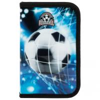 Piórnik 1-komorowy z wyposażeniem Piłka 17. Wydawca: Derform. SmakLiter.pl Opakowanie Piórnik 1-komorowy z wyposażeniem Piłka 17