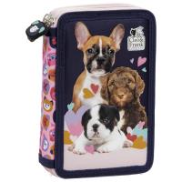 Opakowanie Piórnik 2-komorowy z wyposażeniem Cleo i Frank 40 (Pies)